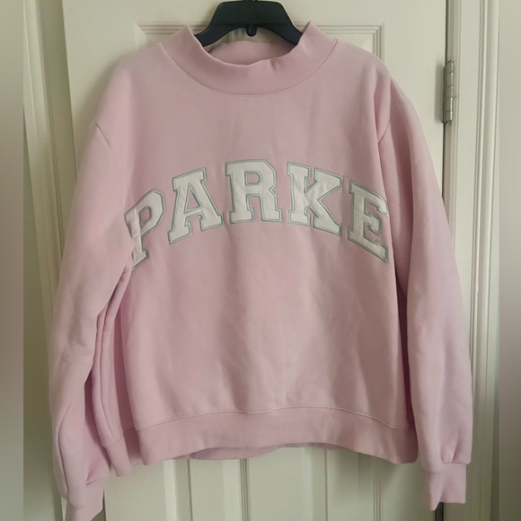 Parke Sprinkle Varsity Mockneck Sweatshirt - Picture 2 of 4
